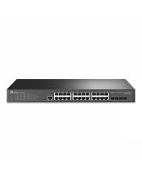 SWITCH GERENCIÁVEL L2+ C/ 24 PORTAS GIGABIT E 4 SLOTS SFP JETSTREAM TL-SG3428 SMB