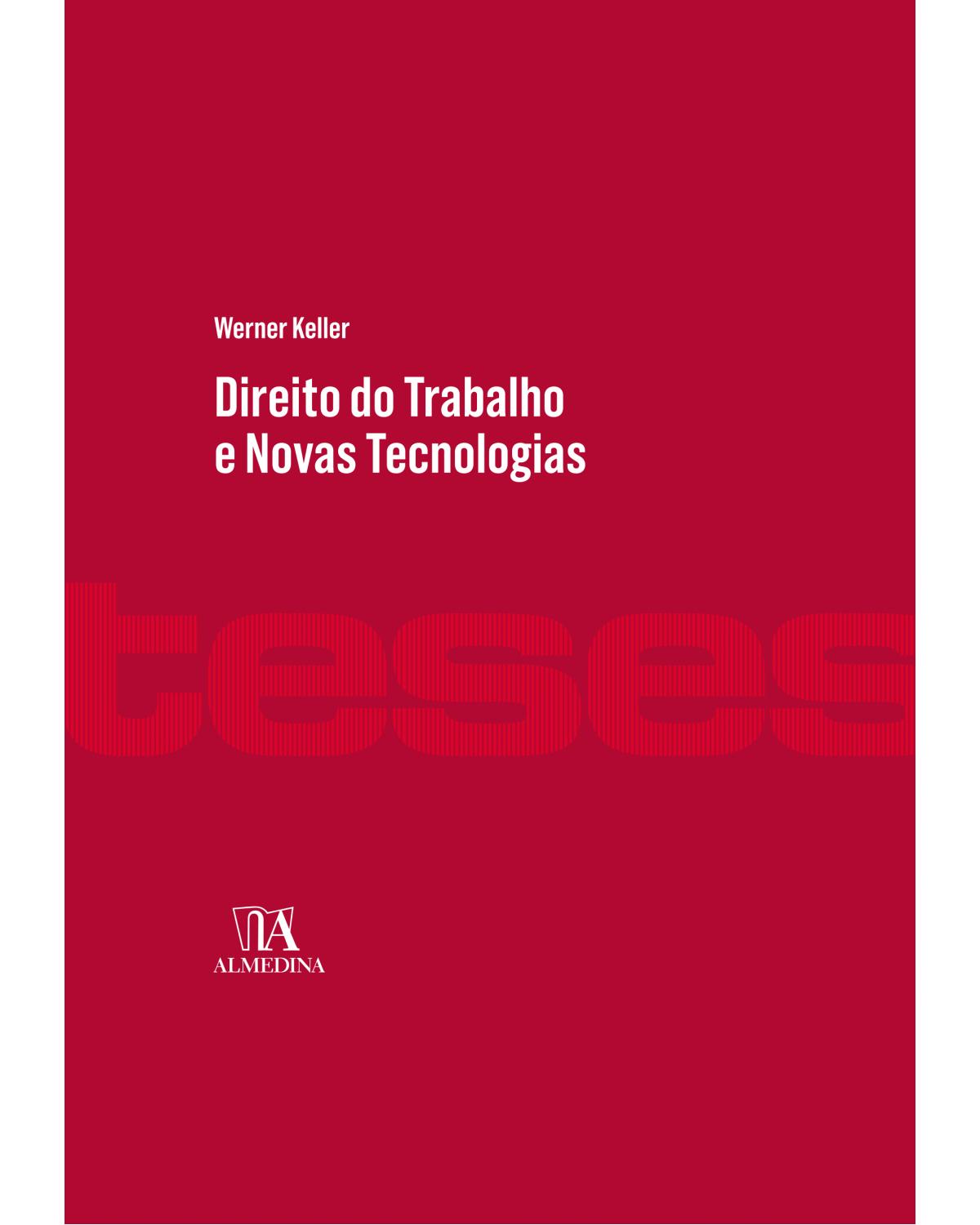 Direito do Trabalho e Novas Tecnologias | 2020