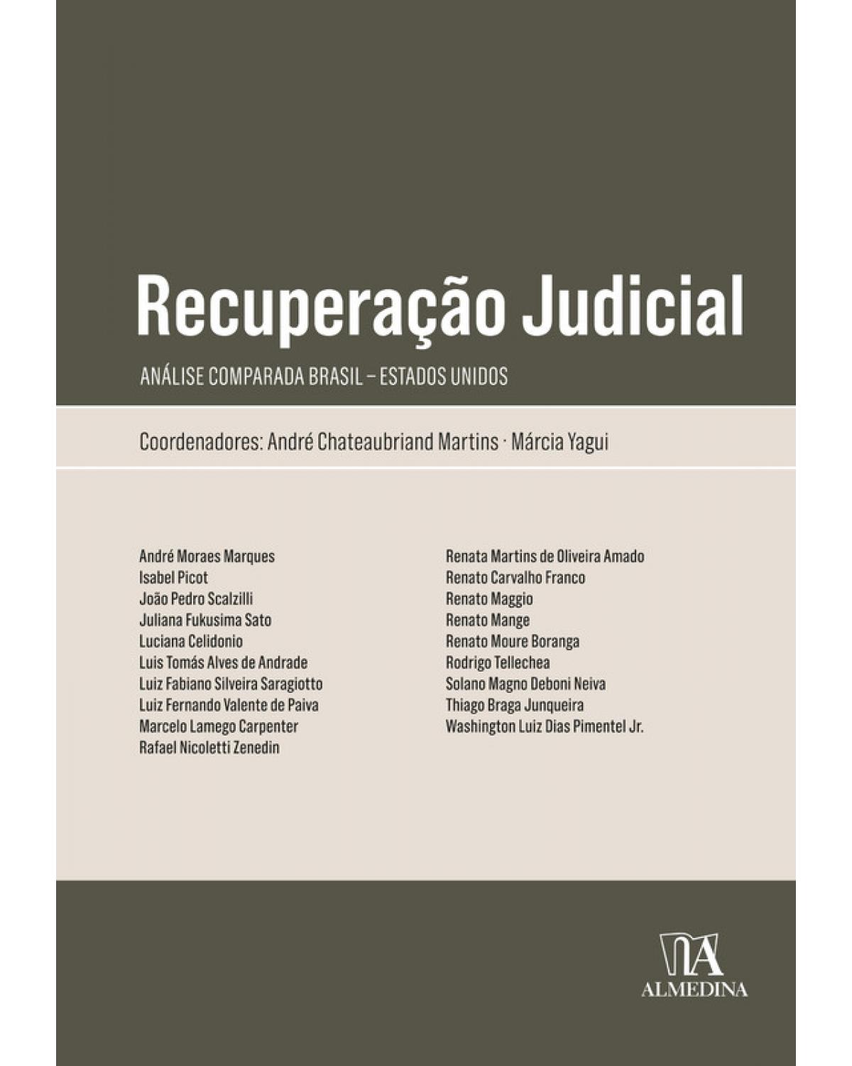 Recuperação judicial: Análise comparada Brasil – Estados Unidos - 1ª Edição | 2020