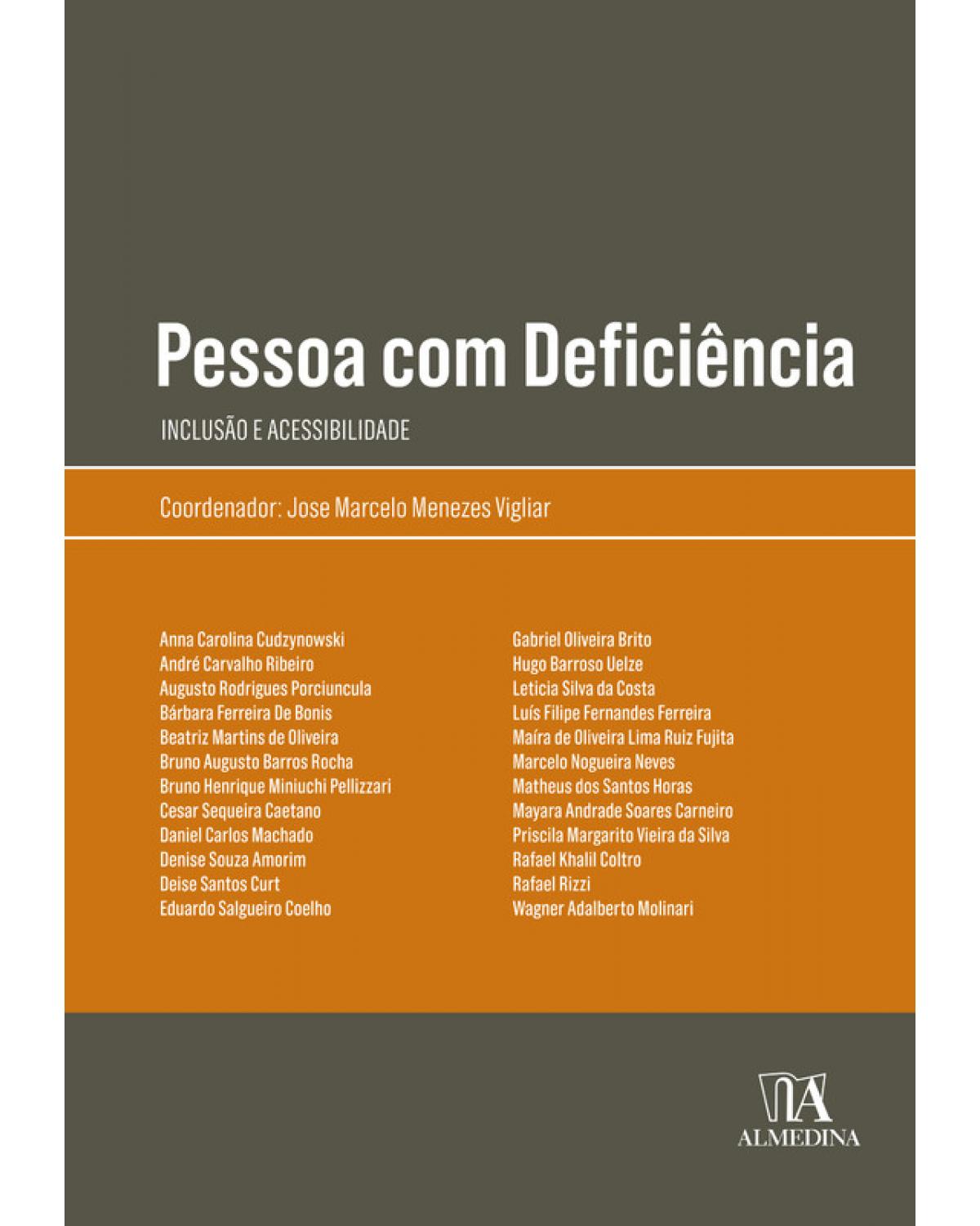 Pessoa com deficiência: inclusão e acessibilidade - 1ª Edição | 2020