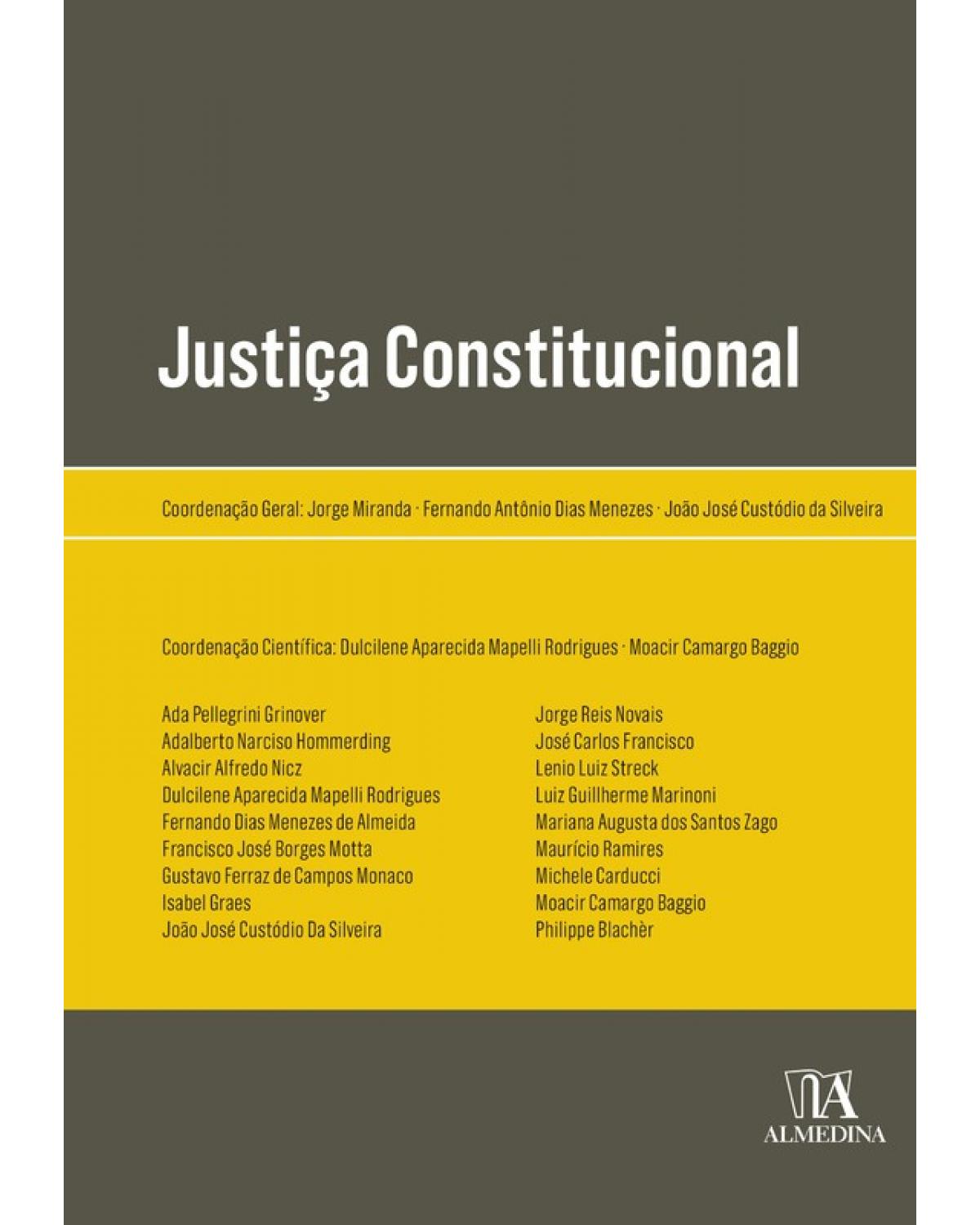 Justiça Constitucional - 1ª Edição