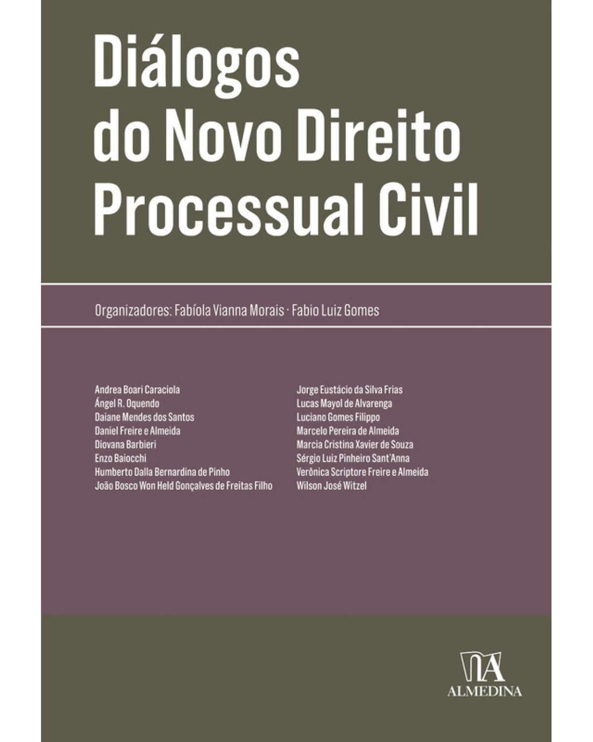 Diálogos do Novo Direito Processual Civil