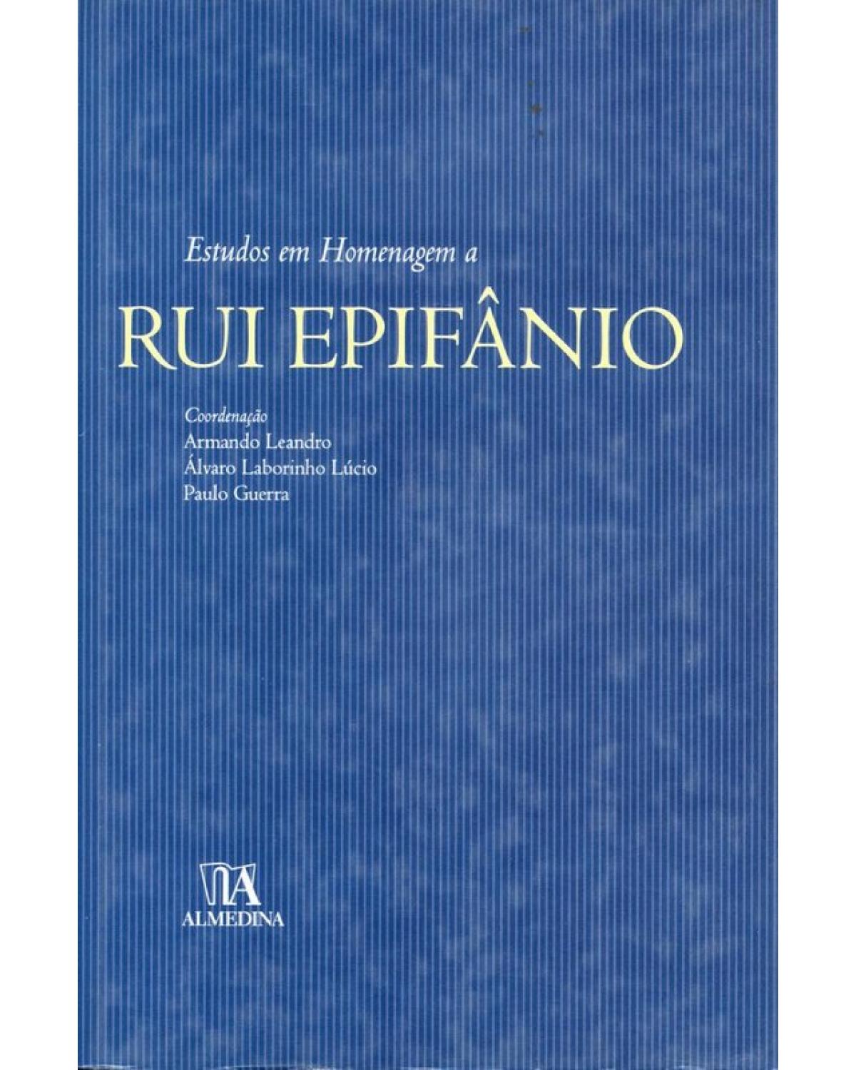 Estudos em homenagem a Rui Epifânio