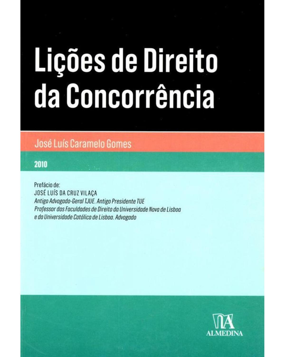 Lições de Direito da Concorrência - 1ª Edição