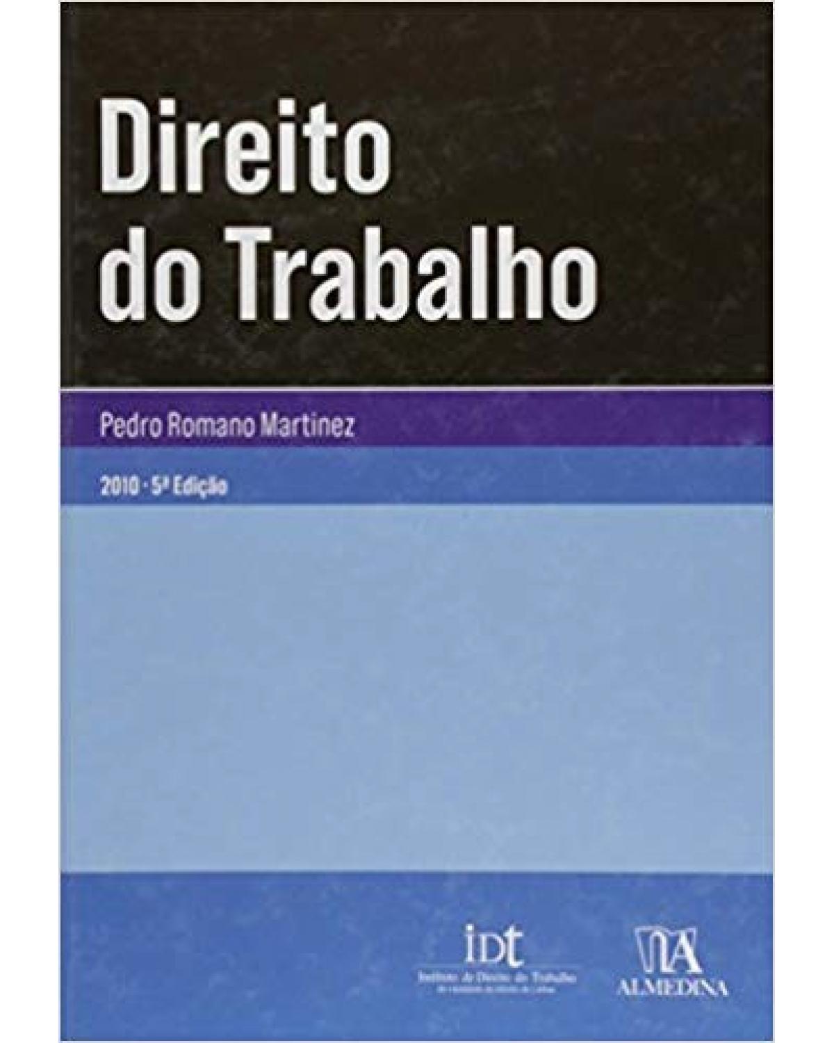 Direito do Trabalho - 5ª Edição