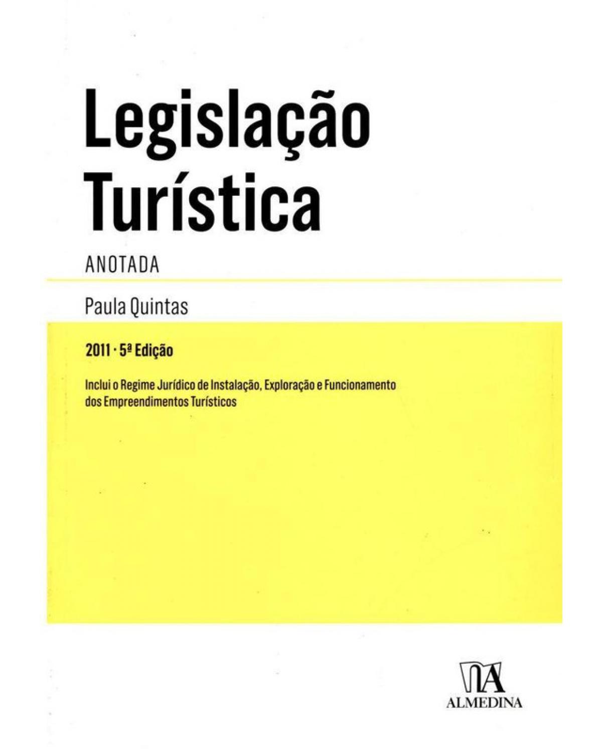 Legislação Turística: Anotada - 5ª Edição