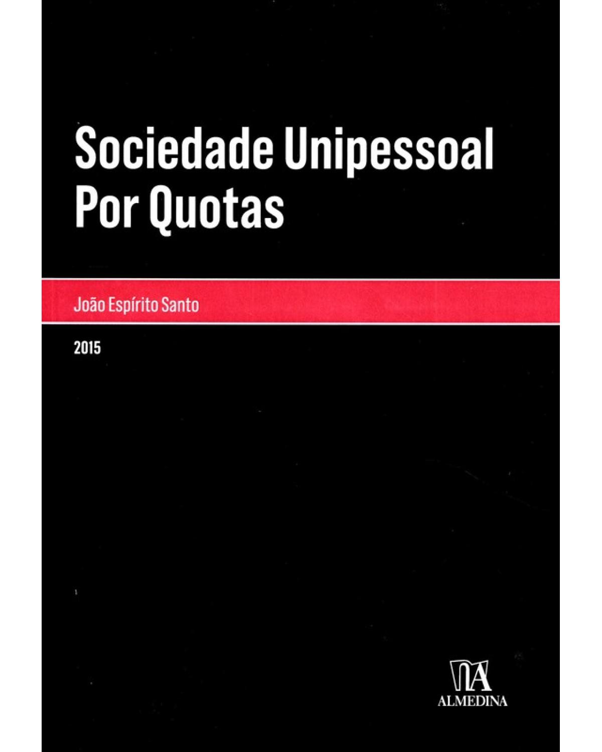 Sociedade Unipessoal por Quotas