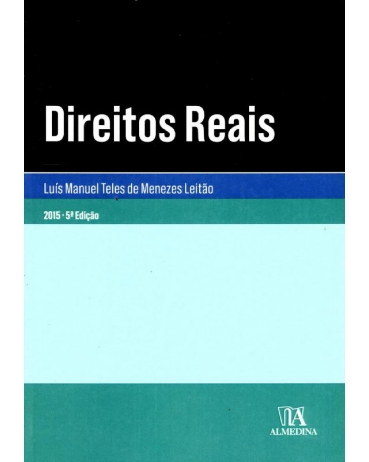 Direitos reais - 5ª Edição | 2015