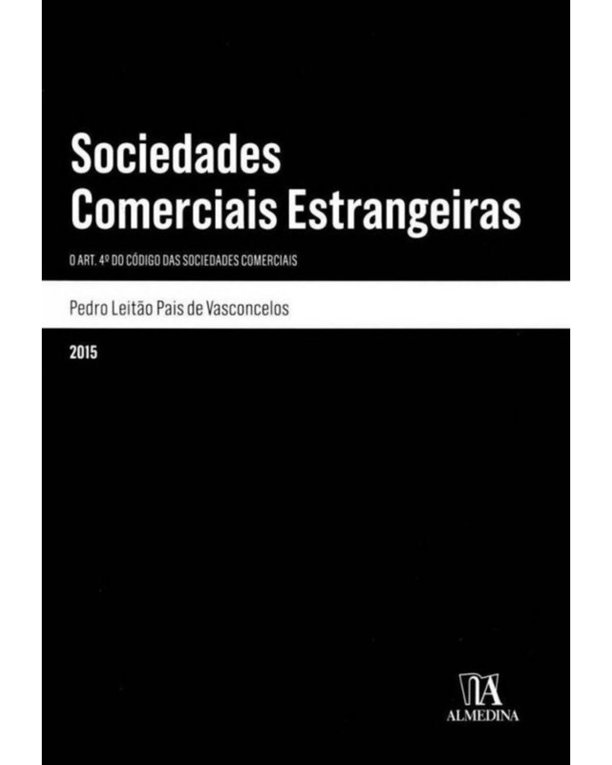 Sociedades Comerciais Estrangeiras - 1ª Edição