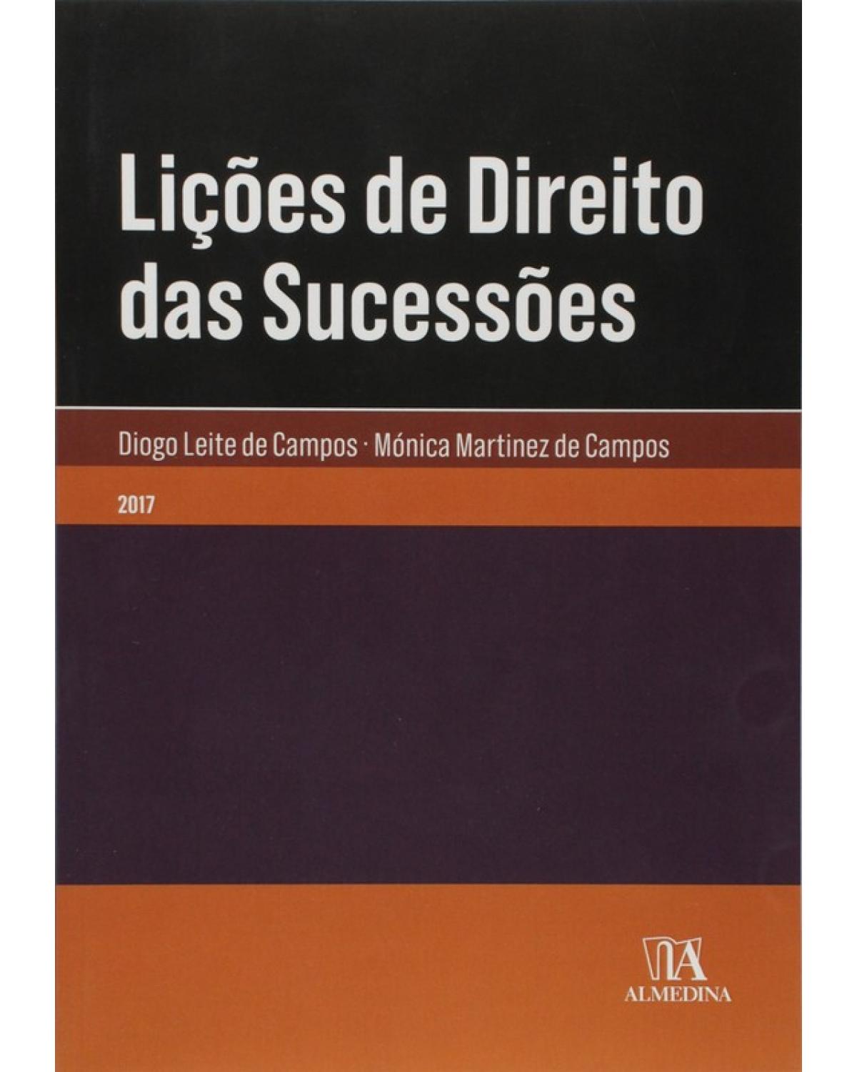 Lições de Direito das Sucessões - 1ª Edição