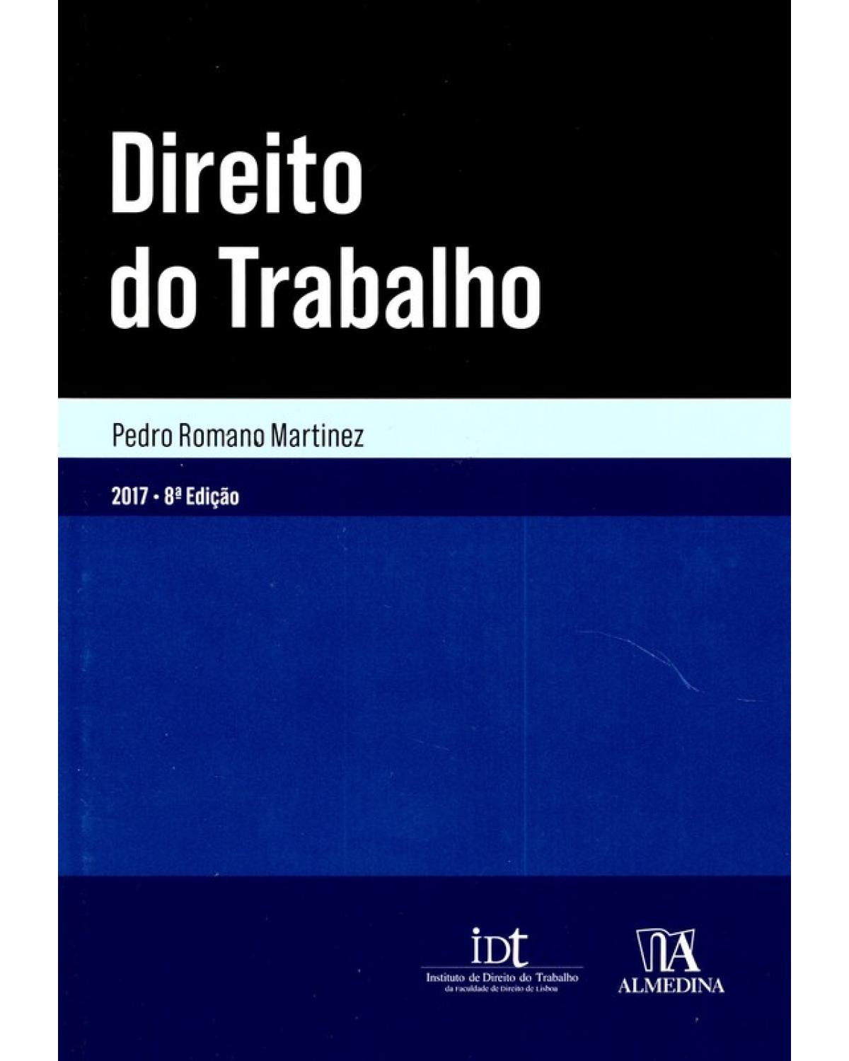 Direito do Trabalho - 8ª Edição