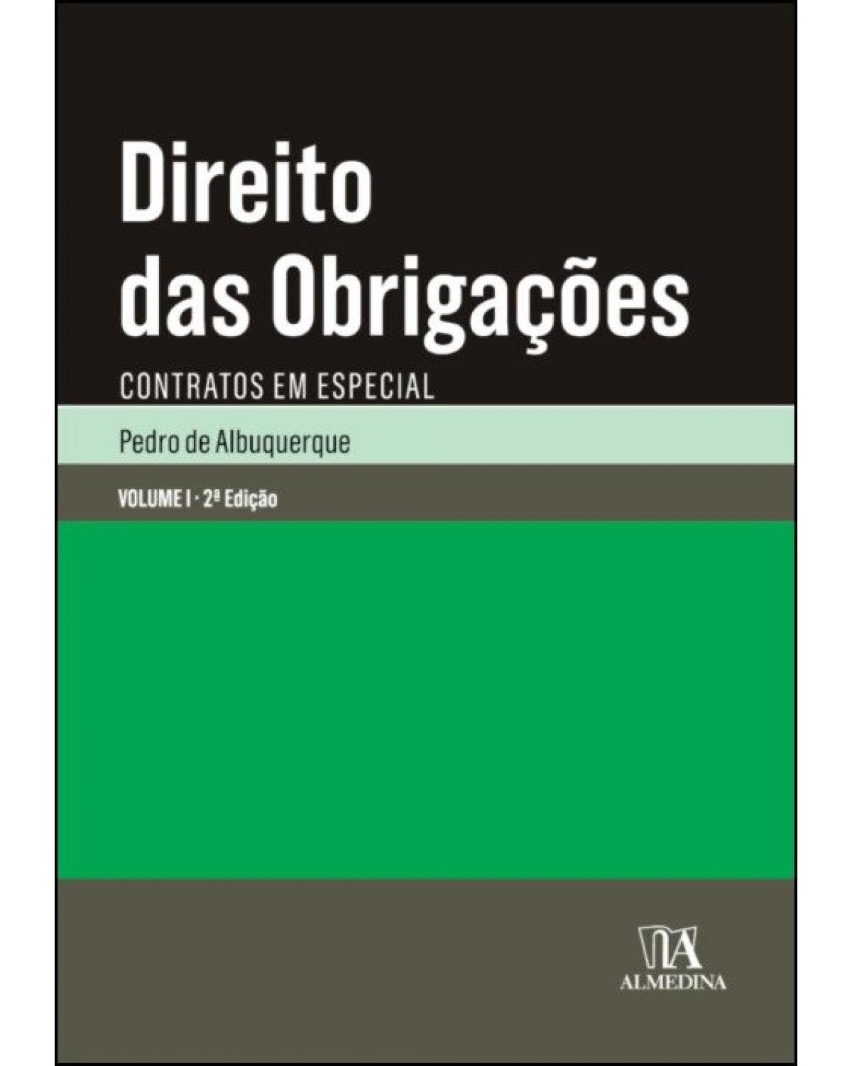 Direito das obrigações: Contratos em especial - Volume 1 | 2ª Edição