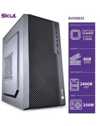 COMPUTADOR BUSINESS B500 - I5 6500T 2.5GHZ 8GB DDR3 SSD 240GB HDMI/VGA/DVI-D FONTE 250W