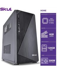 COMPUTADOR HOME H200 - AMD A8 9600 3.1GHZ 4GB DDR4 SSD 120GB HDMI/VGA FONTE 200W