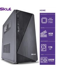 COMPUTADOR HOME H200 - AMD A8 9600 3.1GHZ 8GB DDR4 HD 1TB HDMI/VGA FONTE 250W