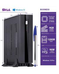 MINI COMPUTADOR BUSINESS B200 - PENTIUM DUAL CORE G5400 3.7GHZ MEM 4GB DDR4 SSD 120GB HDMI/DP FONTE EXT. 90W WIN 10 PRO