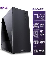 COMPUTADOR GAMER 3000 - I3 10105F 3.7GHZ 10ª GER. MEM. 8GB DDR4 SSD 120GB HD 1TB GTX1050TI 4GB FONTE 500W