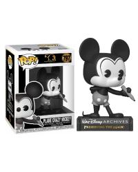 POP! DISNEY: ARCHIVES - PLANE CRAZY MICKEY - (PRETO E BRANCO) #797