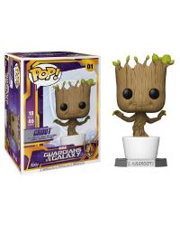 POP! MARVEL GUARDIANS OF THE GALAXY - GROOT DANÇANDO - 45 CENTÍMETROS #01