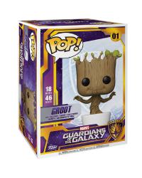 POP! MARVEL GUARDIANS OF THE GALAXY - GROOT DANÇANDO - 45 CENTÍMETROS #01