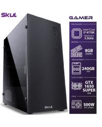 COMPUTADOR GAMER 7000 - I7 4770K 3.5GHZ 4ª GER. MEM. 8GB DDR3 SSD 240GB GTX1650 SUPER 4GB FONTE 500W