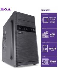 COMPUTADOR BUSINESS B500 - I5 3470 3.2GHZ 4GB DDR3 SSD 480GB HDMI/VGA FONTE 300W