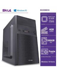 COMPUTADOR BUSINESS B300 - I3 3220 3.3GHZ 4GB DDR3 HD 500GB HDMI/VGA FONTE 200W WINDOWS 10 HOME