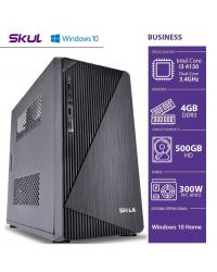 COMPUTADOR BUSINESS B300 - I3 4130 3.4GHZ 4GB DDR3 HD 500GB HDMI/VGA FONTE 200W WINDOWS 10 HOME