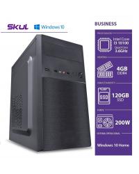 COMPUTADOR BUSINESS B300 - I3 10100 3.6GHZ 10ªGER MEM 4GB DDR4 SSD 120GB HDMI/VGA FONTE 300W WINDOWS 10 HOME