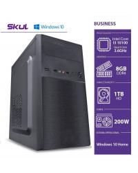 COMPUTADOR BUSINESS B300 - I3 10100 3.6GHZ 10ªGER MEM 8GB DDR4 HD 1TB HDMI/VGA FONTE 300W WINDOWS 10 HOME