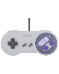 CONTROLE PARA PC COM FIO USB MODELO SNES