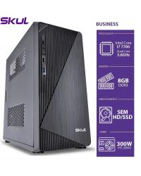 COMPUTADOR BUSINESS B700 - I7 7700 3.6GHZ 7ªGER MEM 8GB DDR3 SEM HD/SSD HDMI/VGA FONTE 300W