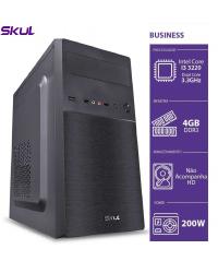 COMPUTADOR BUSINESS B300 - I3 3220 3.3GHZ MEM 4GB DDR3 SEM HD/SSD HDMI/VGA FONTE 300W - SEM PPB