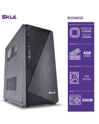 COMPUTADOR BUSINESS B500 - CORE I5 8500 3.0GHZ (4.10GHZ MAX TURBO) MEM 4GB DDR4 SEM HD/SSD HDMI/VGA FONTE 300W