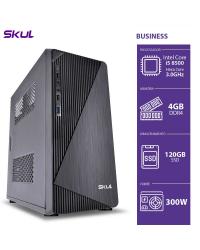 COMPUTADOR BUSINESS B500 - CORE I5 8500 3.0GHZ (4.10GHZ MAX TURBO) MEM 4GB DDR4 SSD 120GB HDMI/VGA FONTE 300W