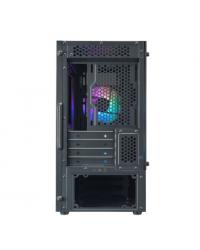 GABINETE MASTERBOX MB311L ARGB, LATERAL EM VIDRO TEMPERADO, 2 FANS, FRONTAL TELA - MCB-B311L-KGNN-S02