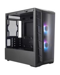 GABINETE MASTERBOX MB320L ARGB, LATERAL EM VIDRO TEMPERADO, 2 FANS ARGB, FRONTAL ACRÍLICO - MCB-B320L-KGNN-S02