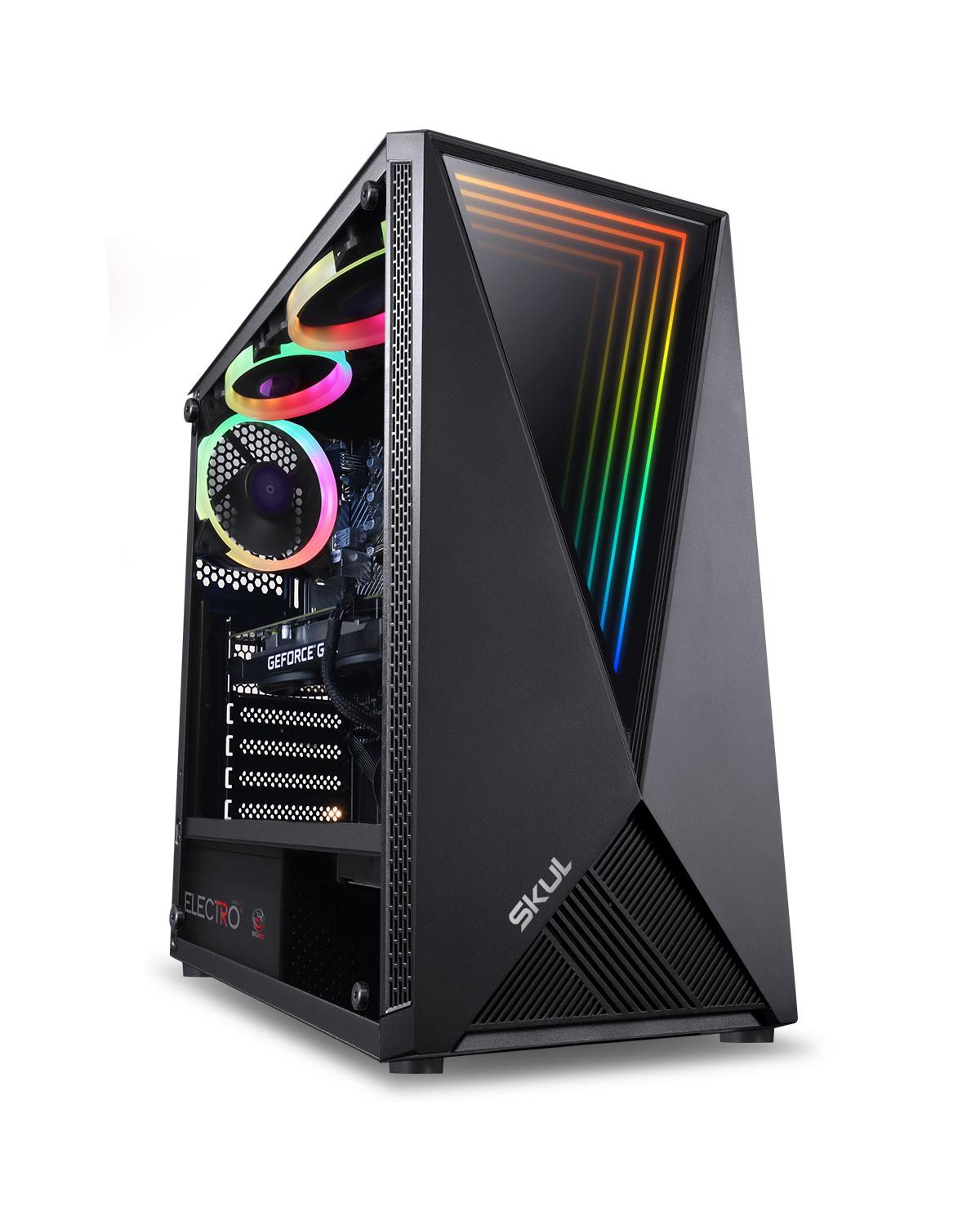 COMPUTADOR 5000 HEXA CORE I5 10400F MEMÓRIA 16GB DDR4 SSD 240GB GTX 1650 4GB FONTE 600W PLUS WHITE LINUX UBUNTU