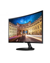 MONITOR SAMSUNG CURVO 24" FHD HDMI VGA FREESYNC PRETO SÉRIE CF390 - LC24F390FHLMZD