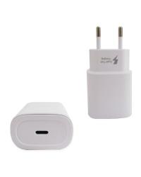 KIT CARREGADOR CARGA ULTRA RAPIDA 25W CABO USB-C X USB-C 1M BRANCO - SA45381KIT