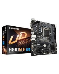 PLACA-MÃE GIGABYTE H510M H MICRO ATX, LGA1200, 2XDDR4 32GB, 2XUSB 3.2, 4XUSB 2.0, 1X D-SUB, 1X HDMI