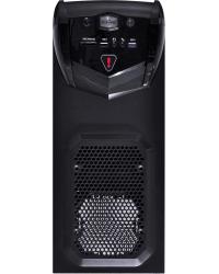 GABINETE MID-TOWER WOLF GRADE LATERAL COM FAN 200MM LED AZUL - WOLFPTOAZ3FSA