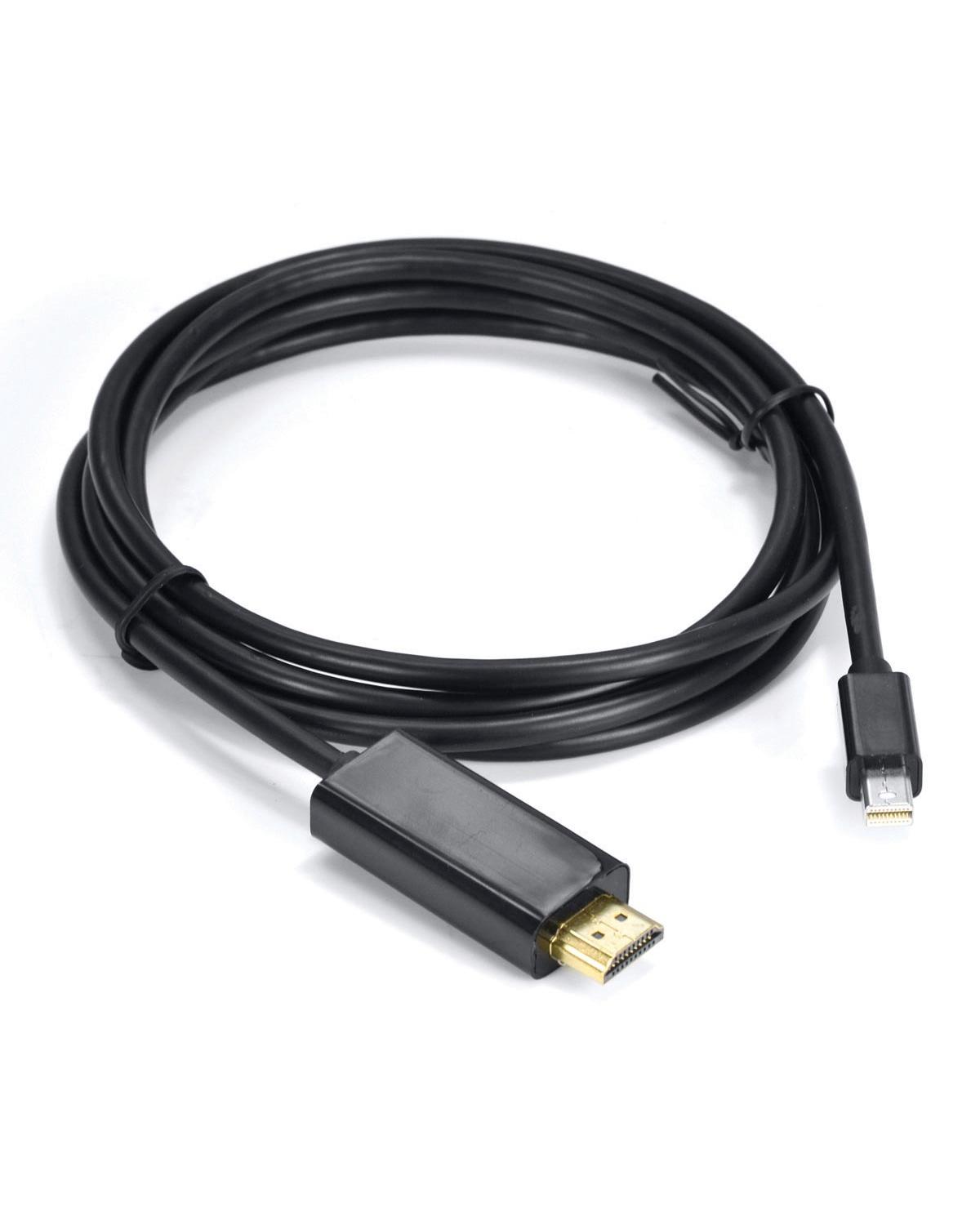 CABO ADAPTADOR/CONVERSOR MINI DISPLAYPORT MACHO PARA HDMI MACHO 1,80 M