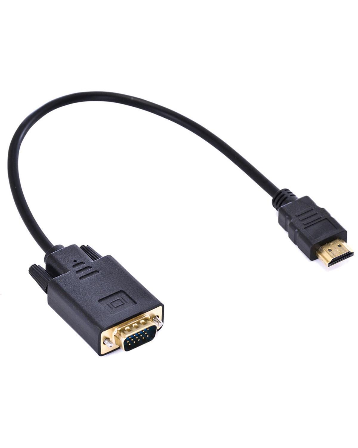 CABO HDMI MACHO PARA VGA MACHO 30 CM