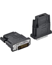 ADAPTADOR DVI MACHO X HDMI FEMEA AHF-DVI