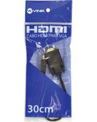 CABO CONVERSOR HDMI X VGA 1080I 30CM