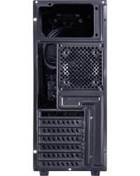 GABINETE MIDTOWER VX GAMING ECLIPSE V2 PRETO, FAN FRONTAL 120MM LED AZUL, USB 3.0 E JANELA ACRÍLICA