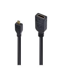 CABO ADAPTADOR MICRO HDMI X HDMI FÊMEA 30CM AMCHF-30