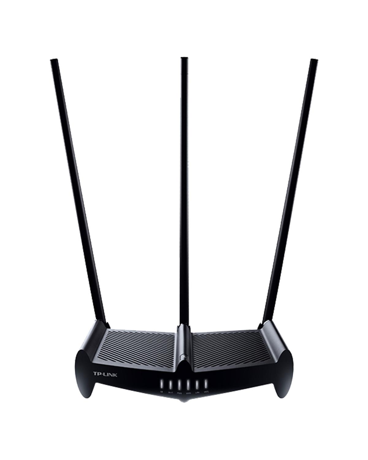 ROTEADOR WIRELESS 2,4GHZ 450MBPS DE ALTA POTENCIA C/ 3 ANTENAS 8DBI TL-WR941HP