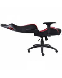 CADEIRA GAMER MAD RACER V10 PRETO COM DETALHES EM VERMELHO - MADV10VMGL PCYES